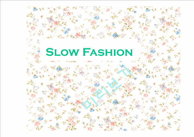 Slow Fashion   (1 )